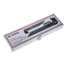 آچار آلن شش گوش چاقویی بلند توسن (Tosan) مدل T726-MB314 مجموعه 15 عددی