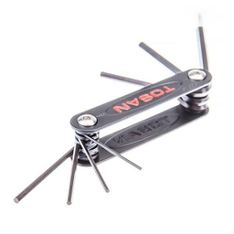 آچار آلن شش گوش چاقویی بلند توسن (Tosan) مدل T726-MB314 مجموعه 15 عددی