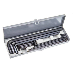 آچار آلن شش گوش چاقویی بلند توسن (Tosan) مدل T726-MB314 مجموعه 15 عددی