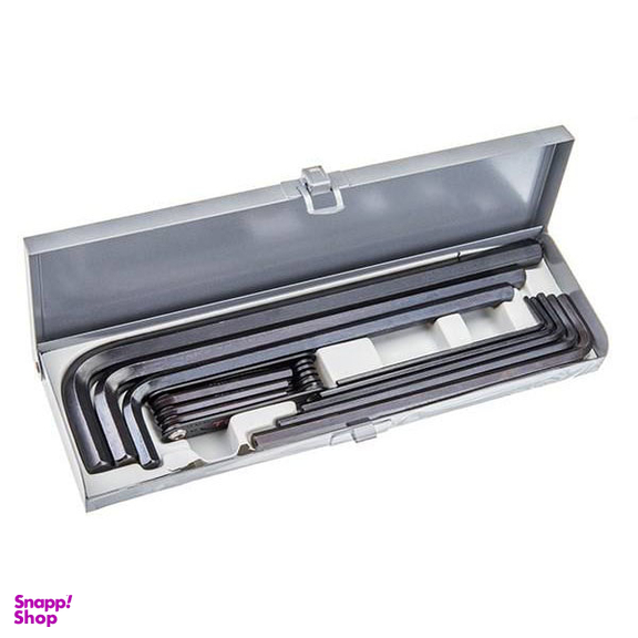 آچار آلن شش گوش چاقویی بلند توسن (Tosan) مدل T726-MB314 مجموعه 15 عددی