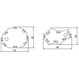 گیج جوشکاری فیلت آکاد مدل 01-012-972