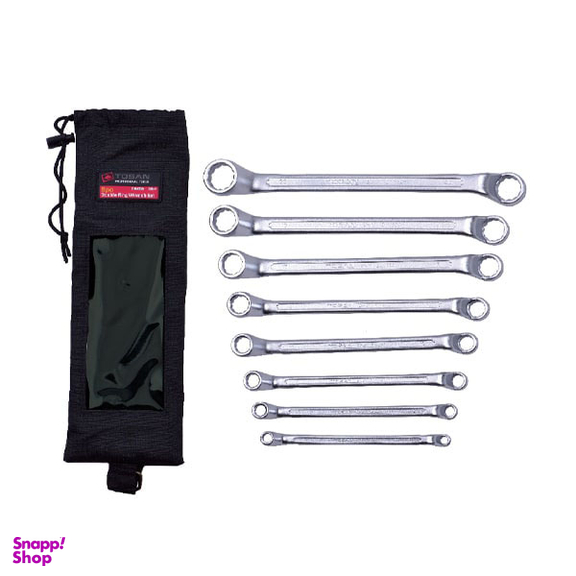 آچار دو سر رینگ توسن (Tosan) مدل T102-S8 مجموعه 8 عددی