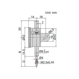 ساعت اندیکاتور اینسایز (Insize) مدل 3-2311