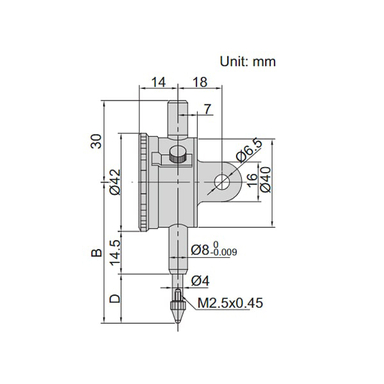 ساعت اندیکاتور اینسایز (Insize) مدل 3-2311