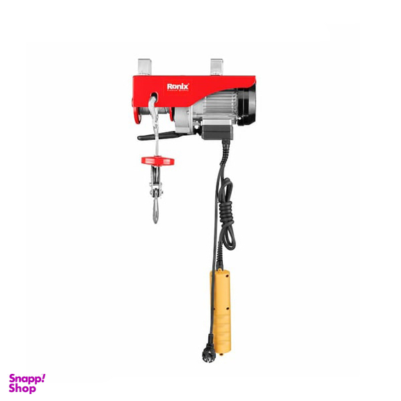 جرثقیل سقفی برقی رونیکس (Ronix) مدل RH-4130 وزن 250 کیلوگرم سایز 18 متر
