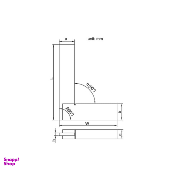 گونیا صنعتی لبه دار آکاد (Accud) مدل 02-006-845 سایز 150x100 میلی متر