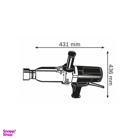 بکس برقی 1 اینچ بوش (Bosch) مدل GDS 30