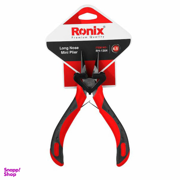 انبر دم باریک مینیاتوری 4.5 اینچ رونیکس (Ronix) مدل RH-1304