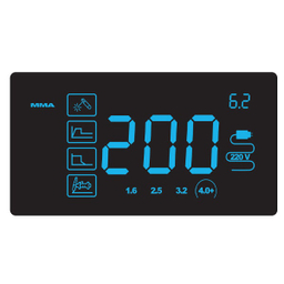 اینورتر جوشکاری 200 آمپر صبا الکتریک (Saba Electric) مدل POWER REC-2002 A4 Plus