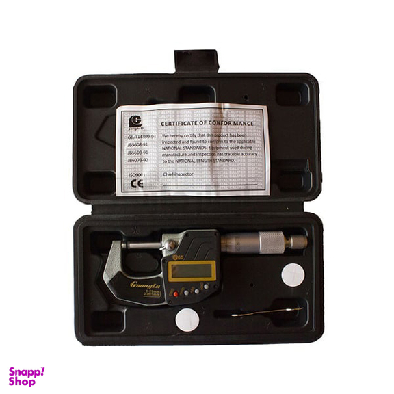 میکرومتر دیجیتال گوانگلو (Guanglu) مدل 211-701 سایز 25-0 میلی متر