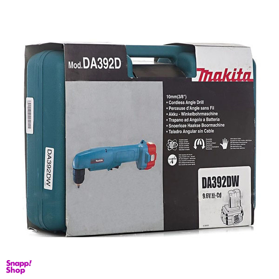 دریل شارژی سرکج ماکیتا (Makita) مدل DA392DW باتری 9.6 ولت