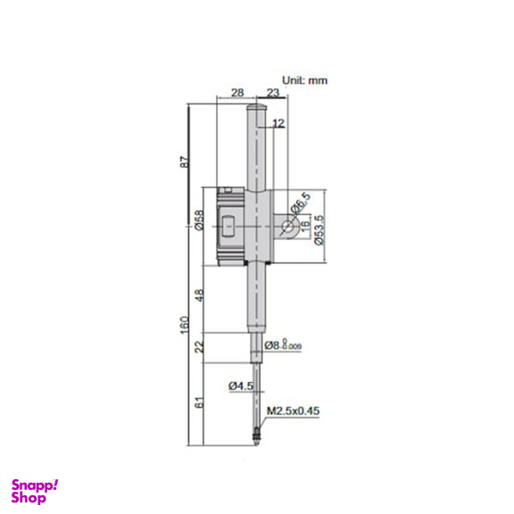 ساعت اندیکاتور دیجیتال اینسایز (Insize) مدل 50-2104
