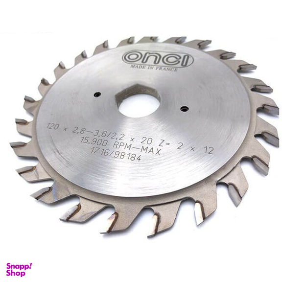 تیغ اره خط زن انسی (Onci) مدل LHC12512022 مجموعه 120 دو تکه