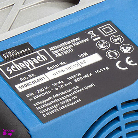 پیکور 17 کیلویی شپخ (Scheppach) مدل AB1900