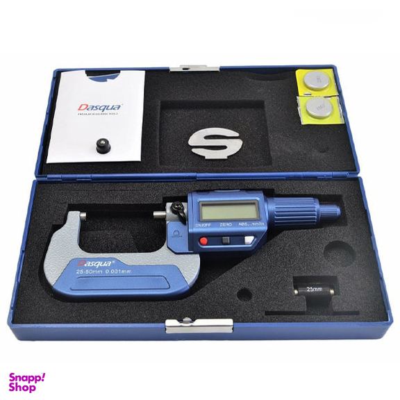 میکرومتر دیجیتال خارج سنج داسکوا (Dasqua) مدل 2010-4230 سایز 50-25 میلی متر