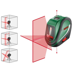 تراز لیزری دو خط نقطه زن بوش (Bosch) مدل Universal Level 2