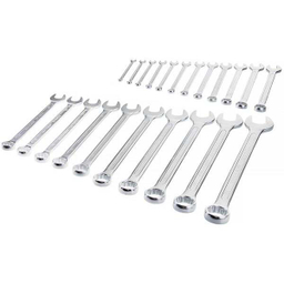 آچار یک سر تخت یک سر رینگ توسن (Tosan) مدل T101-S22 مجموعه 22 عددی