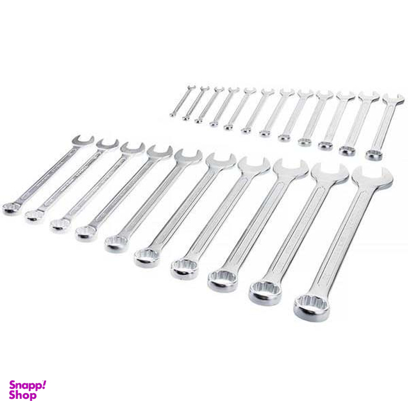 آچار یک سر تخت یک سر رینگ توسن (Tosan) مدل T101-S22 مجموعه 22 عددی