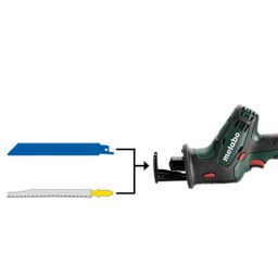 اره همه کاره شارژی 18 ولت لیتیوم متابو (Metabo) مدل SSE18LTX