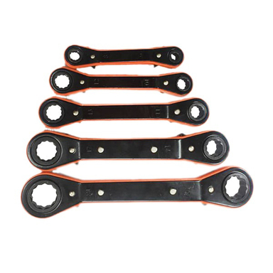 آچار دو سر رینگ جغجغه کندو (Kendo) مدل 15583 مجموعه 5 عددی