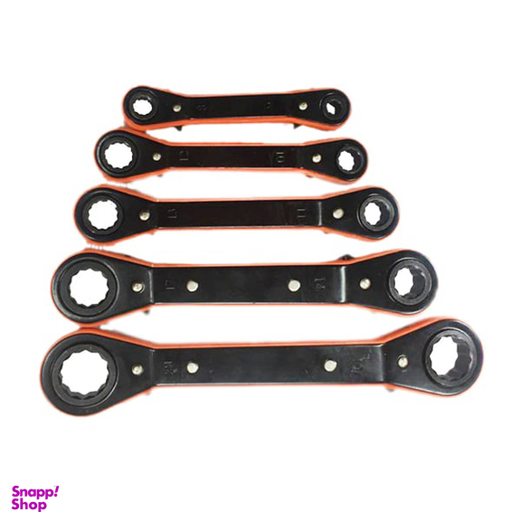 آچار دو سر رینگ جغجغه کندو (Kendo) مدل 15583 مجموعه 5 عددی