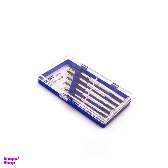 پیچ گوشتی ساعتی چهارسو لایت (Light) مدل 1010 مجموعه 6 عددی