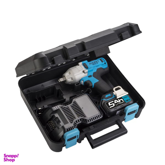 بکس شارژی 1.2 اینچ 18 ولت براشلس هازت (Hazet) مدل 3-9212