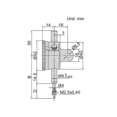 ساعت اندیکاتور اینسایز (Insize) مدل 5-2311