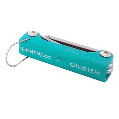آچار آلن ستاره ای چاقویی لایت (Light) مدل TX-3308 مجموعه 8 عددی