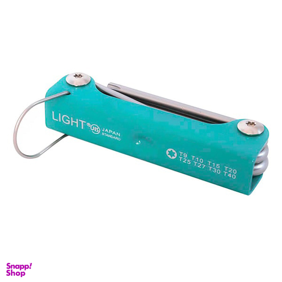 آچار آلن ستاره ای چاقویی لایت (Light) مدل TX-3308 مجموعه 8 عددی