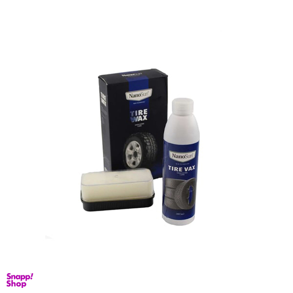واکس و براق کننده نانو نانوسان (Nanosun) مناسب لاستیک