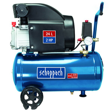 کمپرسور هوا شپخ (Scheppach) مدل HC26 حجم 24 لیتر