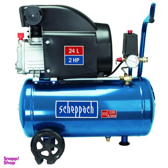 کمپرسور هوا شپخ (Scheppach) مدل HC26 حجم 24 لیتر