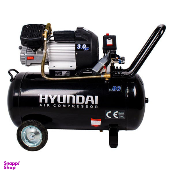 پمپ باد هیوندای (Hyundai) مدل AC-8030 حجم 80 لیتر