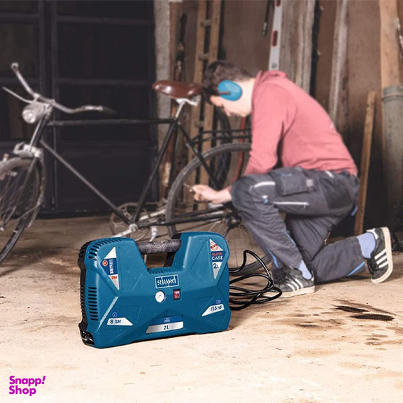 کمپرسور باد پرتابل شپخ (Scheppach) مدل Air Case حجم 2 لیتر