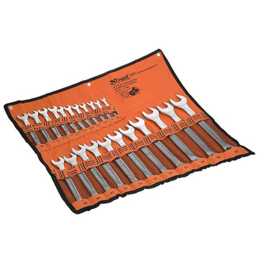 آچار یک سر تخت یک سر رینگ تراست (Trust) مدل C-22PCS-SET مجموعه 22 عددی