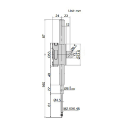 ساعت اندیکاتور دیجیتال اینسایز (Insize) مدل 50-2112