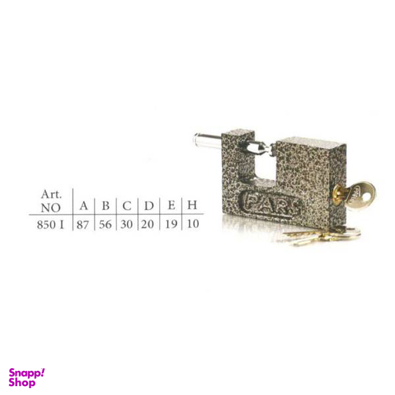 قفل کتابی چدنی پارس (Pars) مدل 850I