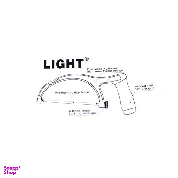 اره آهن بر کوچک لایت (Light) مدل HS-2107
