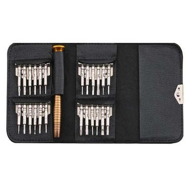 مجموعه 25 عددی پیچ گوشتی ساعتی مدل HS25