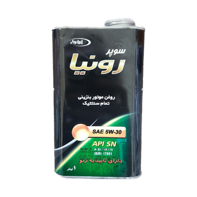 روغن موتور ایرانول مدل رونیا 5_30 SPI SN حجم 1 لیتر