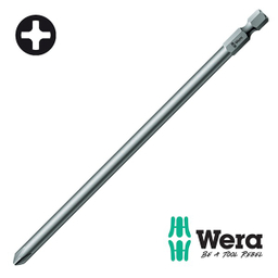 سرپیچ گوشتی چهارسو فیلیپس ورا (Wera) سری 851.4Z سایز Ph2X127