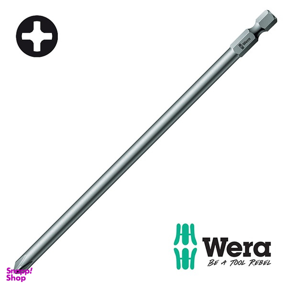 سرپیچ گوشتی چهارسو فیلیپس ورا (Wera) سری 851.4Z سایز Ph2X127