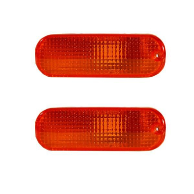 طلق چراغ راهنما داخل سپر خودرو چیکال (Chikal) مدل P-100-Y مناسب برای پراید صبا بسته 2 عددی