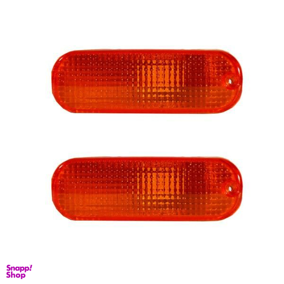 طلق چراغ راهنما داخل سپر خودرو چیکال (Chikal) مدل P-100-Y مناسب برای پراید صبا بسته 2 عددی