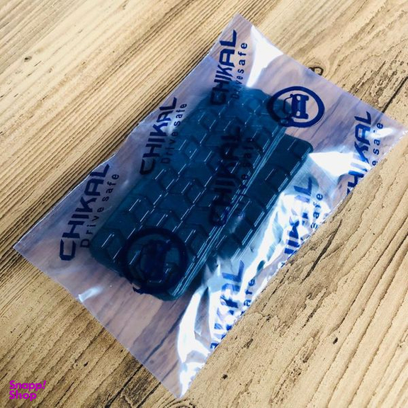 لاستیک پدال گاز و ترمز و کلاچ خودرو چیکال (Chikal) مدل B-12 مناسب برای کوییک بسته 3 عددی