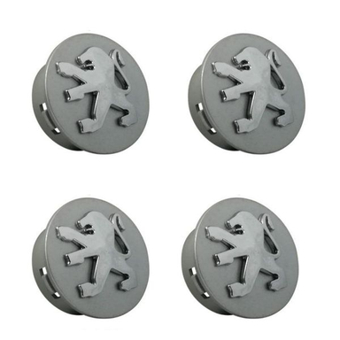 درپوش وسط رینگ خودرو چیکال مدل Q-10 مناسب برای پژو 206 بسته 4 عددی