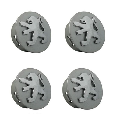 درپوش وسط رینگ خودرو چیکال (Chikal) مدل Q-10 مناسب برای پژو 207 بسته 4 عددی