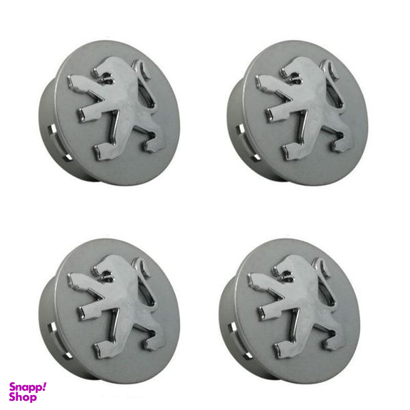 درپوش وسط رینگ خودرو چیکال (Chikal) مدل Q-10 مناسب برای پژو 207 بسته 4 عددی