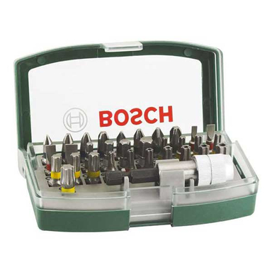 ست 32 عددی انواع سرپیچ گوشتی بوش (Bosch) مدل Xline
